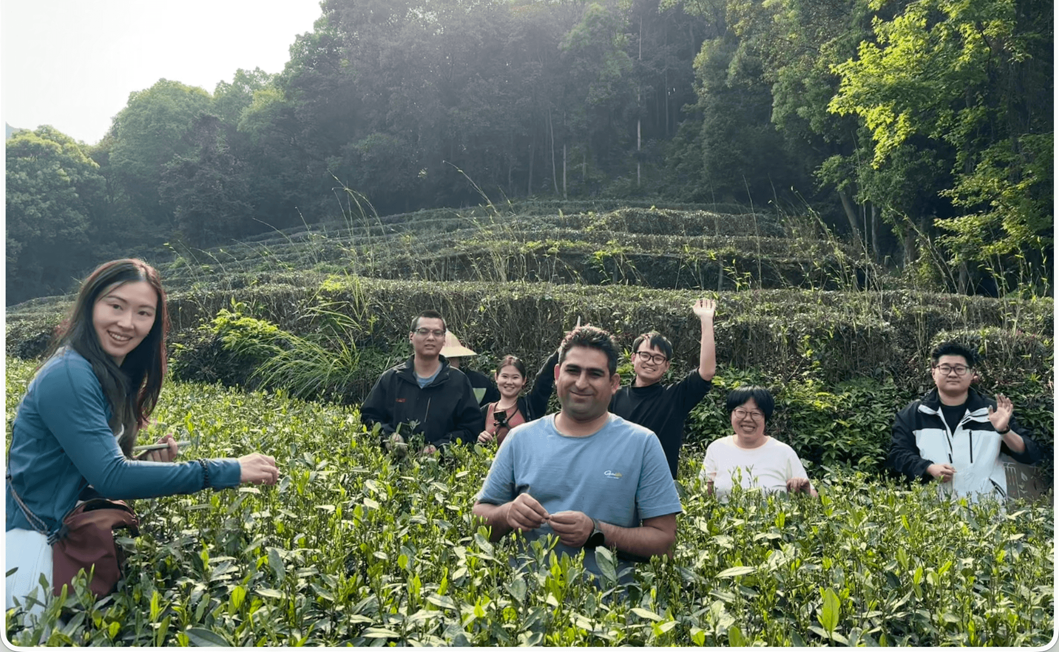 April 26.2026 Spring outing to the tea garden